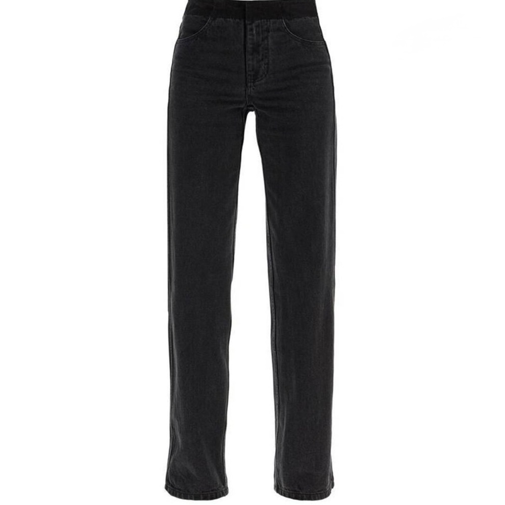 Christopher Esber Deconstructed Straight Leg Jeans - image 4